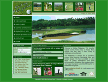 Tablet Screenshot of golfingphilippines.com